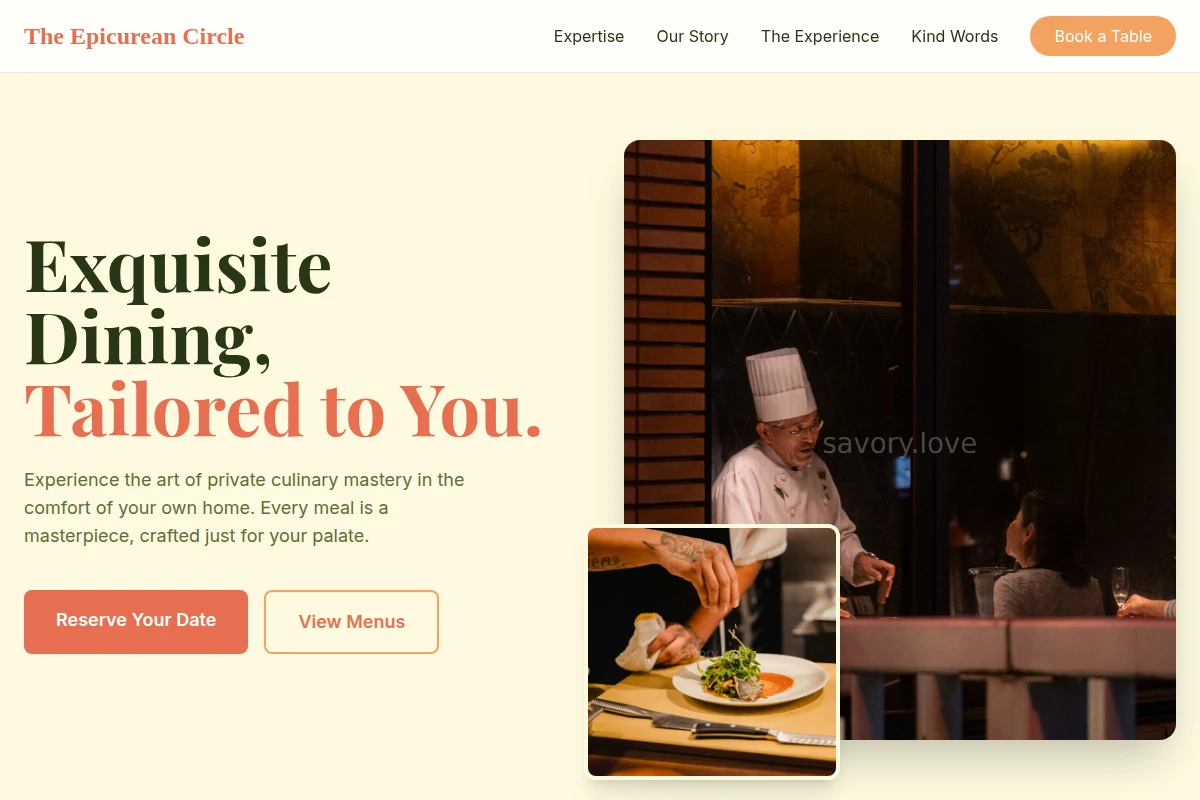 Temper Private Chef